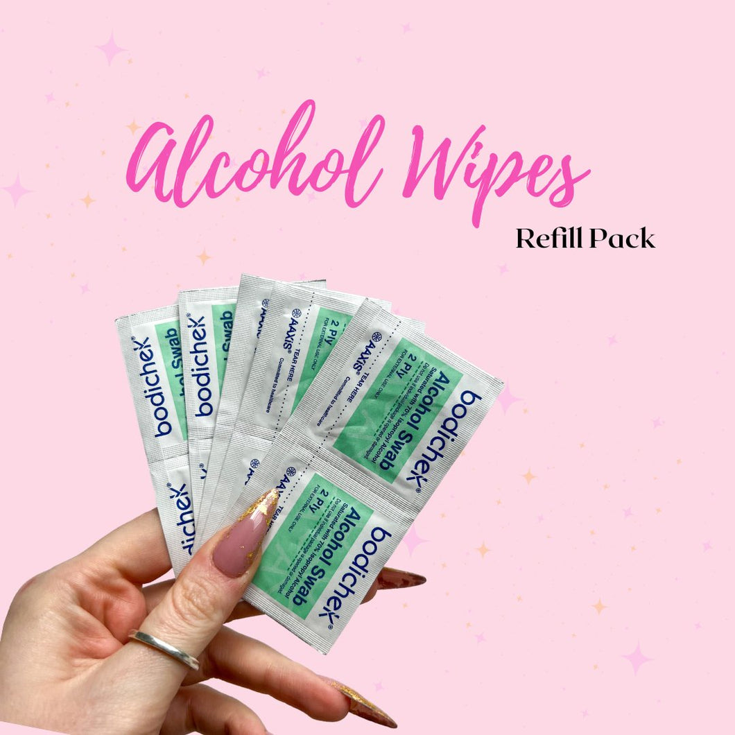 Alcohol wipes Bundle pack - GetPressed.NailBar